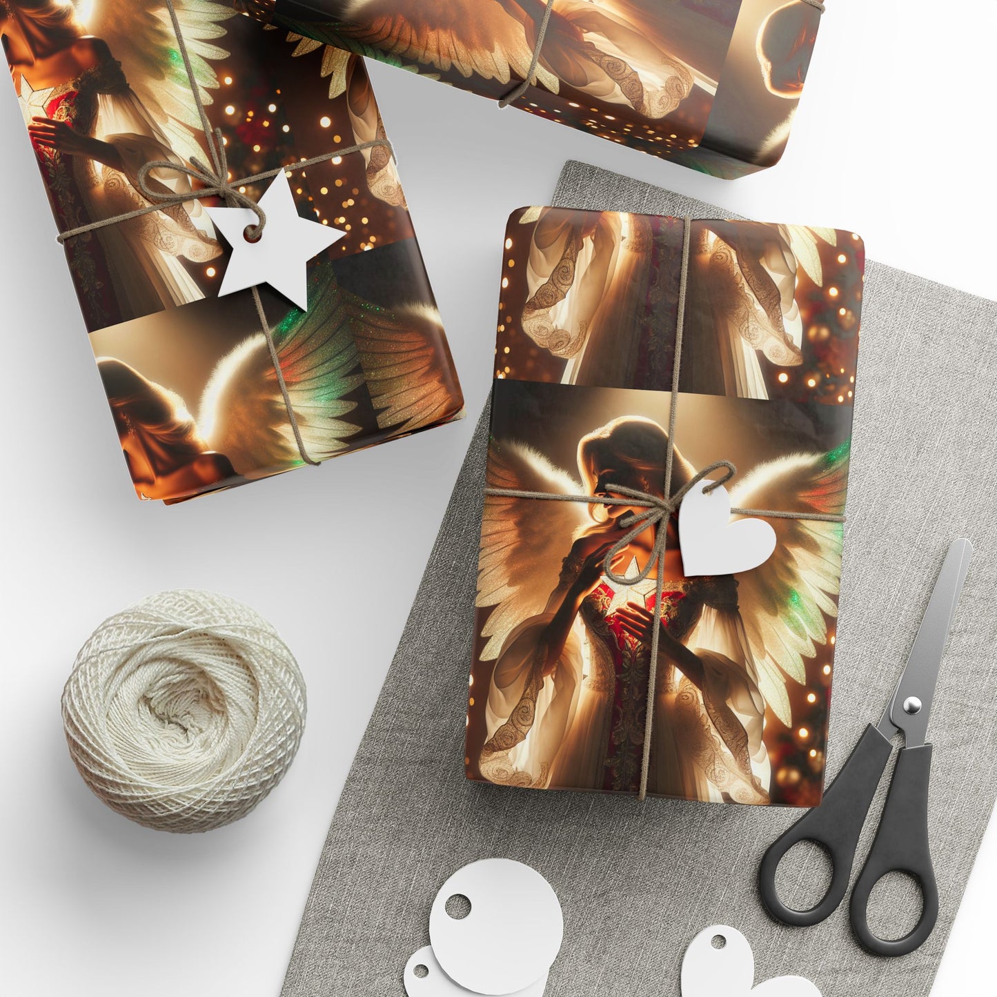 Wrapping Paper - Christmas Angel Wrapping PaperLeanne Roberts DesignsWrapping Paper - Christmas Angel Wrapping PaperAdd some festive flair to your holiday gifts with this Christmas Angel Wrapping Paper. Made from high-quality paper, it features a vibrant design that will make your