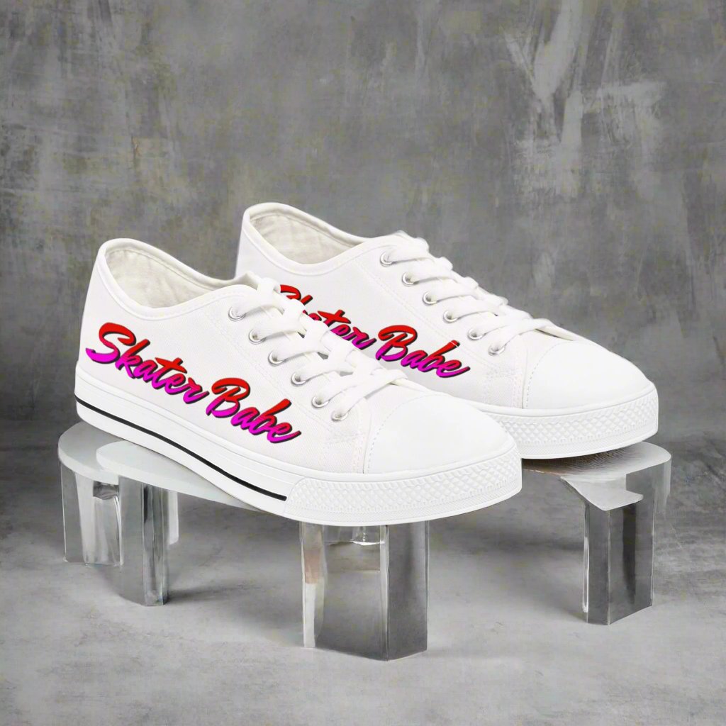 Women's Low Top Sneakers "A Leanne Roberts Designs".