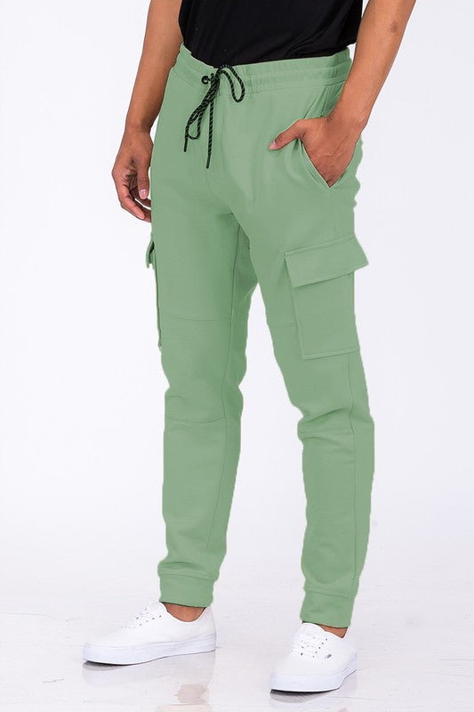 Mens Cotton Blend Jogger Sweats