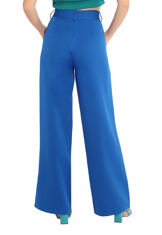 High Waist Flared Pants