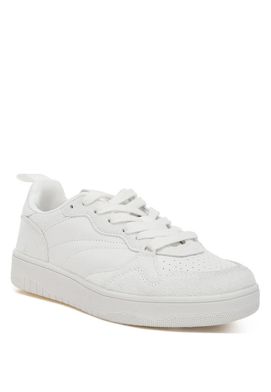 Surfer Faux Leather Casual Sneakers