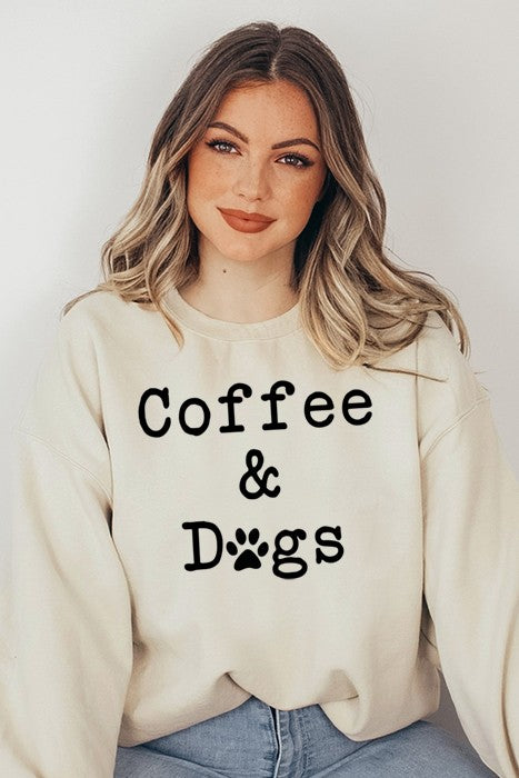 Coffee & Dogs Sweatshirt