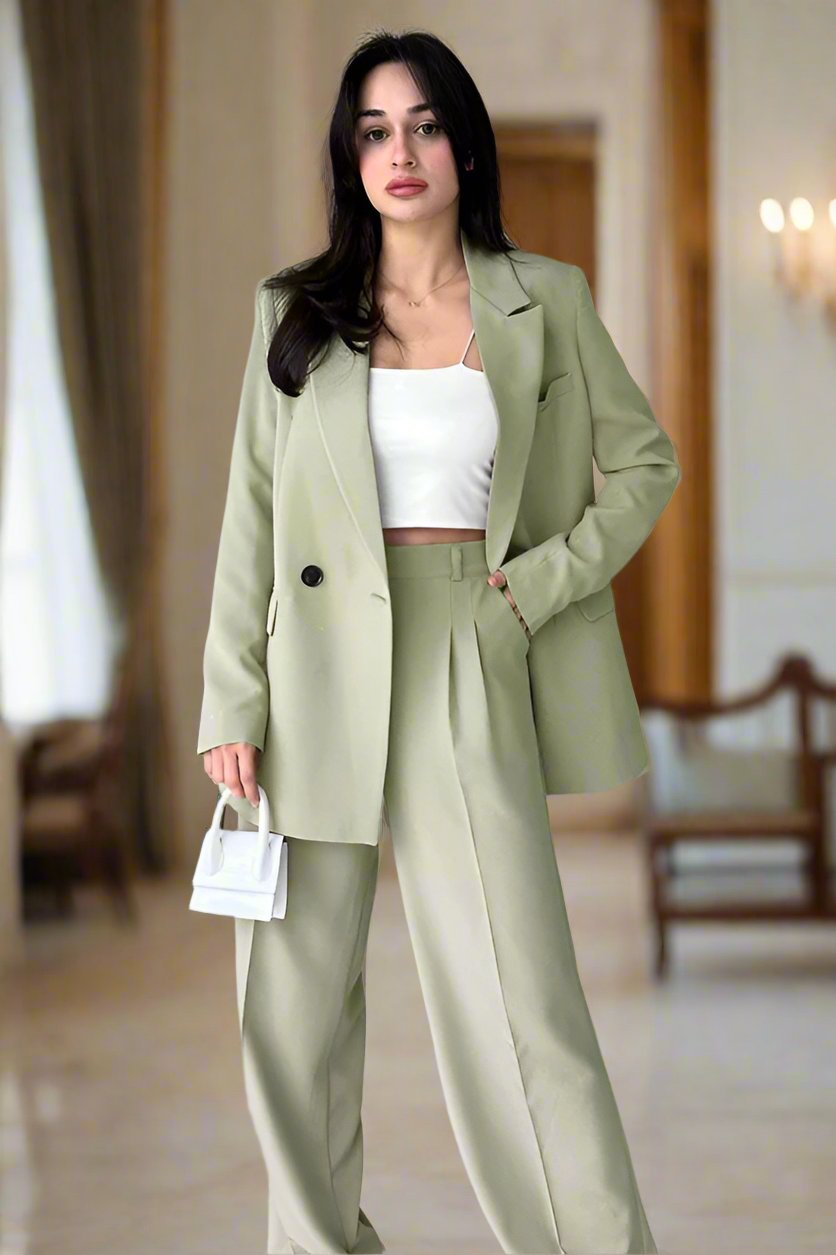 WOMEN FASHION BLAZERS SUIT SET