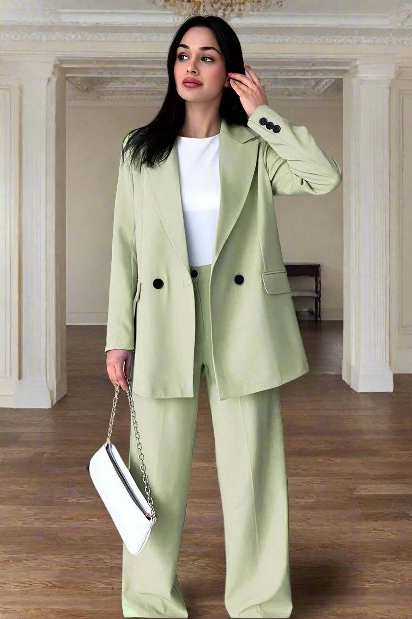 WOMEN FASHION BLAZERS SUIT SET