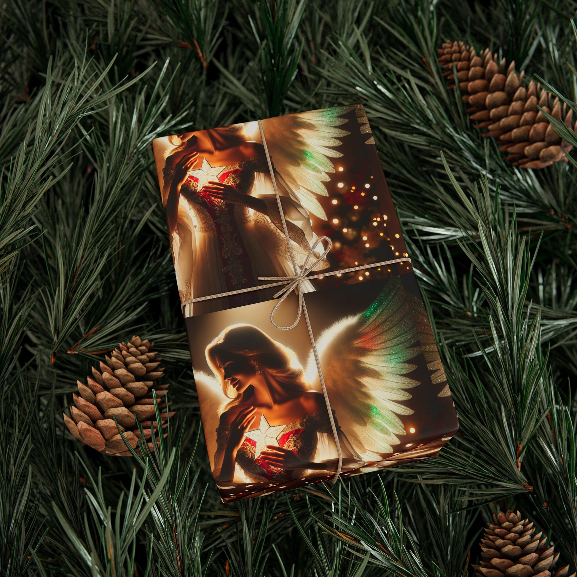 Wrapping Paper - Christmas Angel Wrapping PaperLeanne Roberts DesignsWrapping Paper - Christmas Angel Wrapping PaperAdd some festive flair to your holiday gifts with this Christmas Angel Wrapping Paper. Made from high-quality paper, it features a vibrant design that will make your