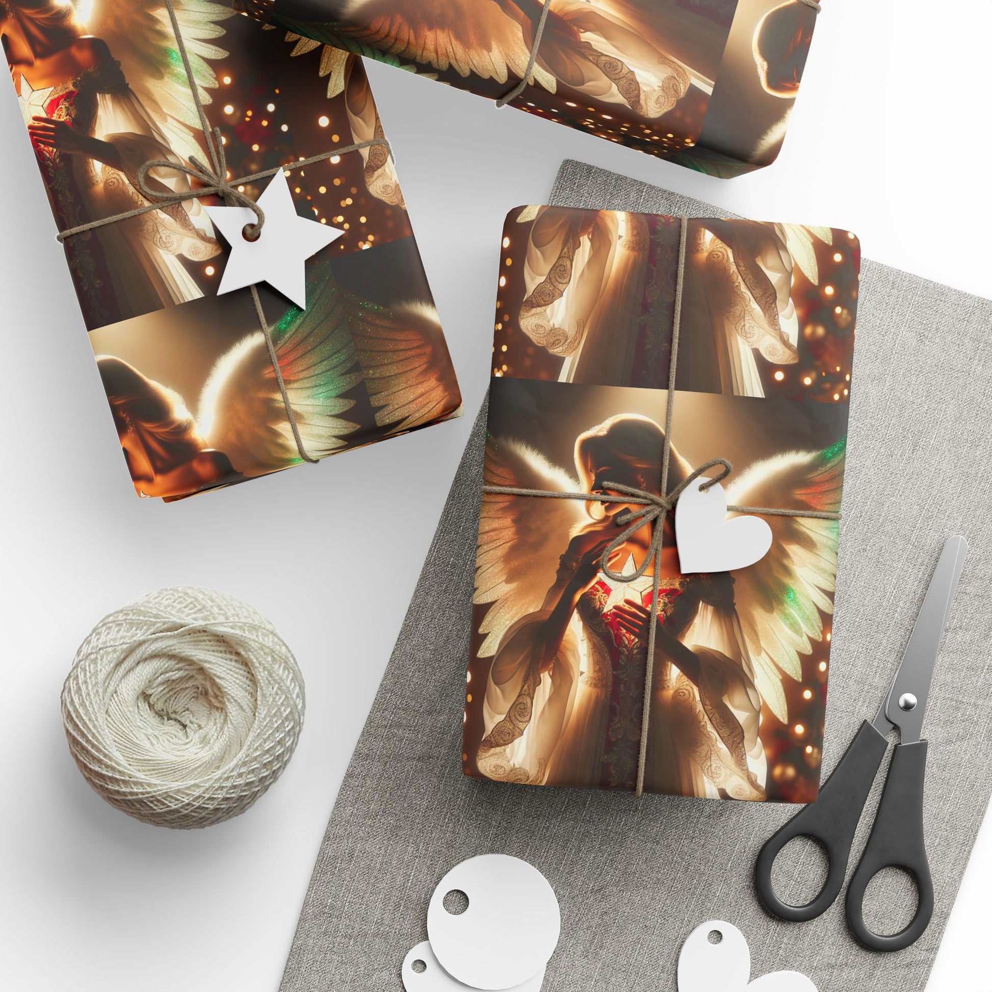 Wrapping Paper - Christmas Angel Wrapping PaperLeanne Roberts DesignsWrapping Paper - Christmas Angel Wrapping PaperAdd some festive flair to your holiday gifts with this Christmas Angel Wrapping Paper. Made from high-quality paper, it features a vibrant design that will make your